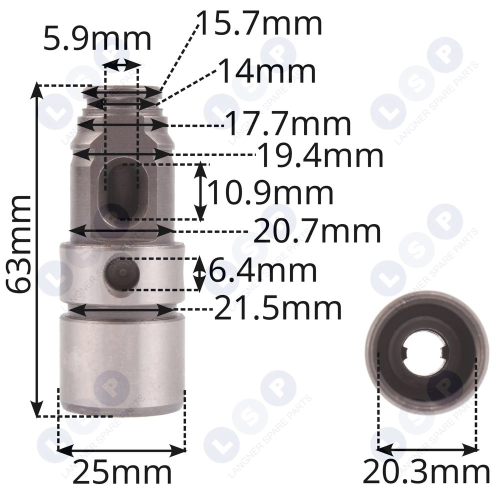 Puzdro s valčekmi Bosch GBH 2-26 DRE, 1613100030 + 1617000598